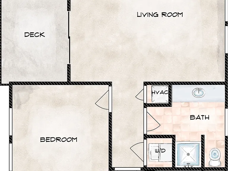 2 Bedroom Floor Plan 2 Bedroom Floor Plan
