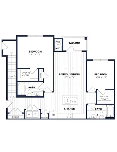 Floor plan B1-B
