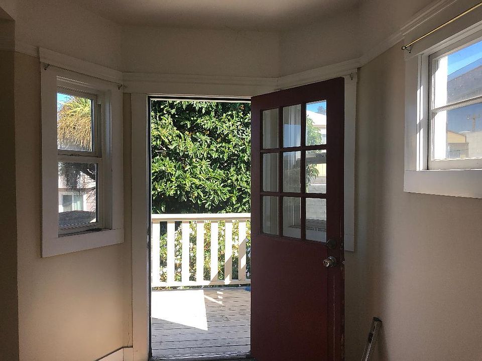 stair leading to backyard