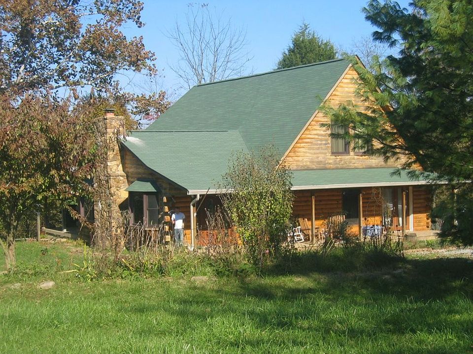 wood frame log siding