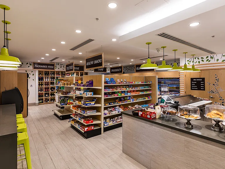 On-site market for your convenience