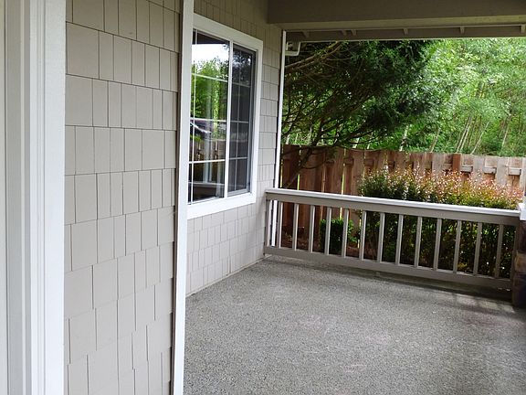 Cozy front porch