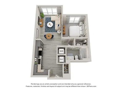 Floor plan A13