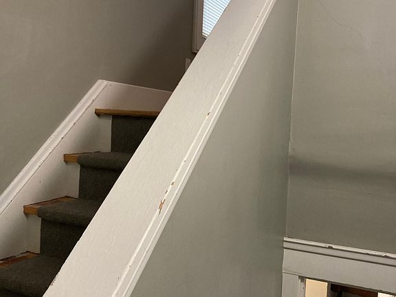 Stairway to private 3rd floor apartment