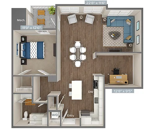 Floor plan A21D-997