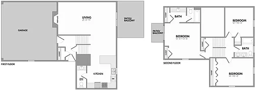 Floor plan Colonial III