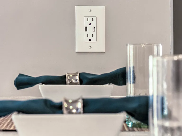 USB outlets in kitchens