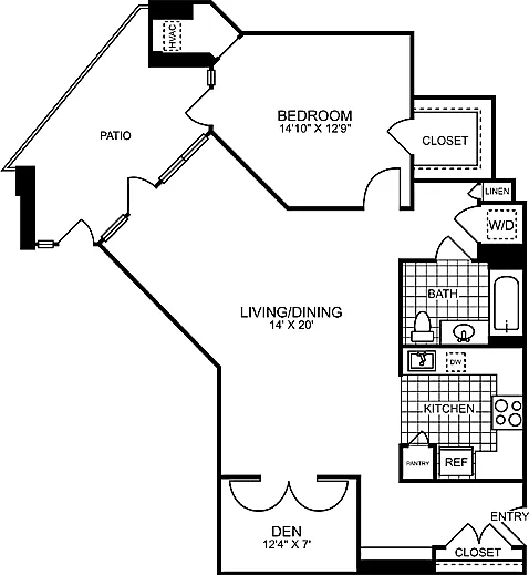 Floor plan A23