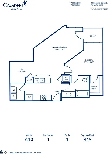 Floor plan A10
