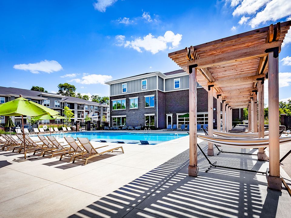 Swimming Pool, Loungers, and Hammocks