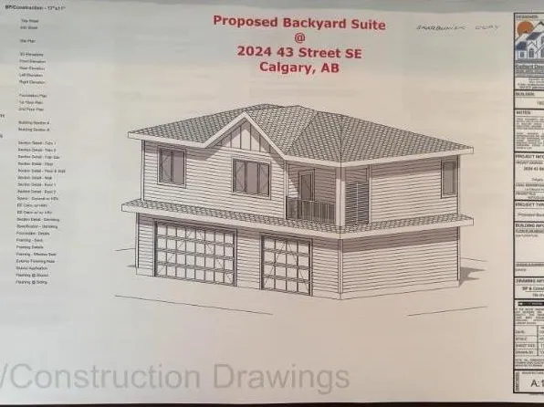 2024 W 43rd St SE, Calgary, AB T2B 1H3