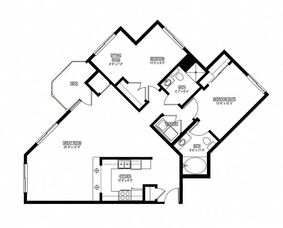 Floor plan Marsh