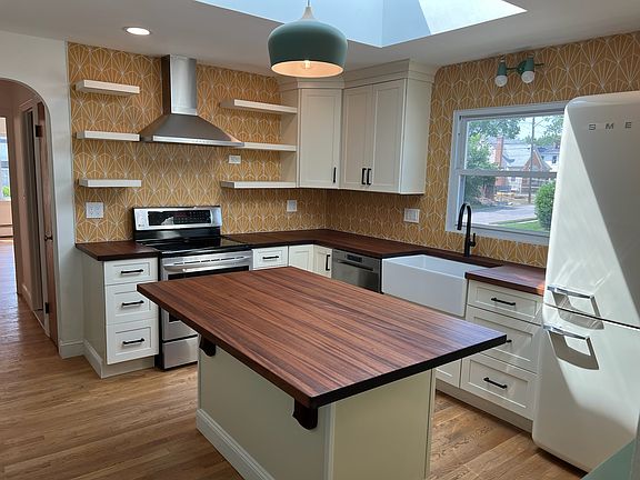 Newly renovated kitchen