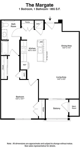 Floor plan Margate