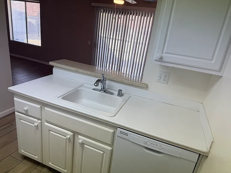Sink cabinet.