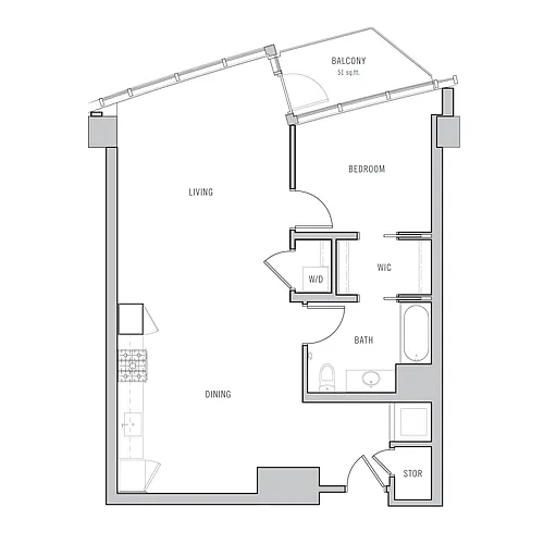 Floor plan K