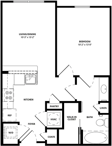 Floor plan NICKEL (NI)