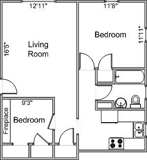 2nd image of 925 Haywood Dr APT 2