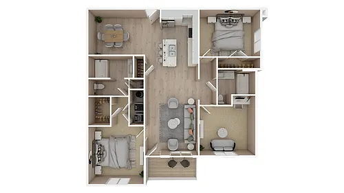 Floor plan Collins