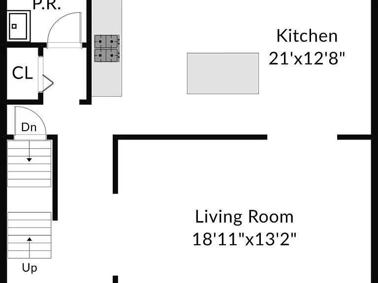 1st level floor plan