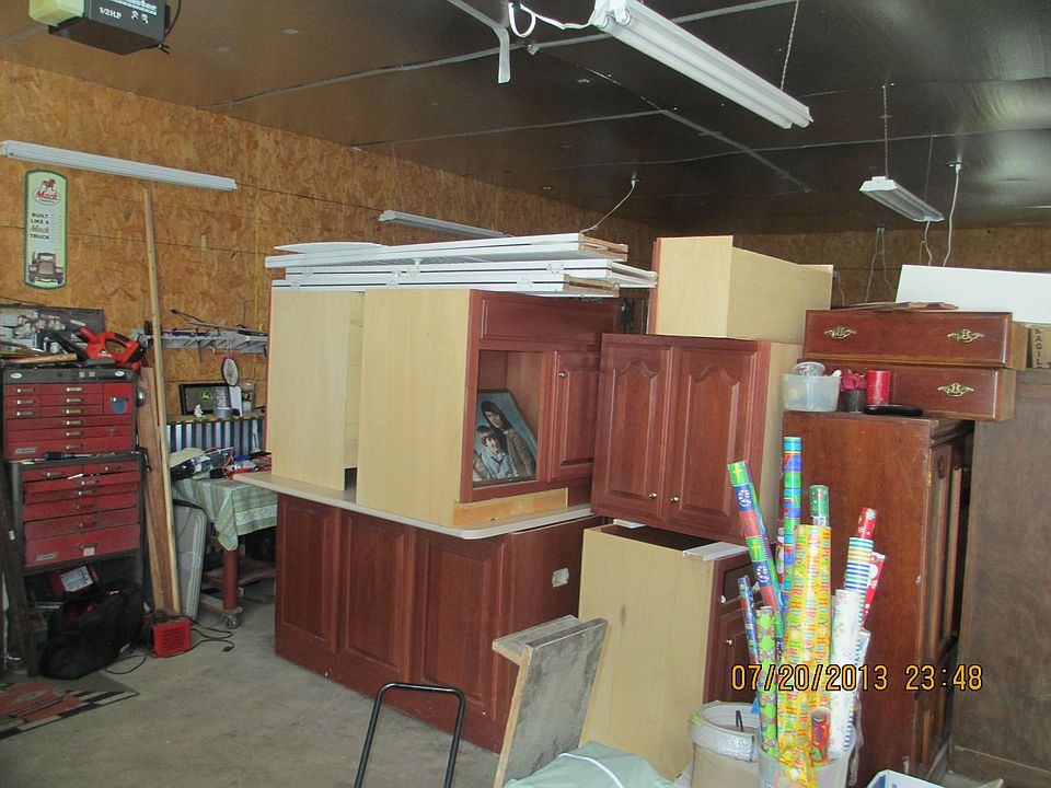 Inside Garage