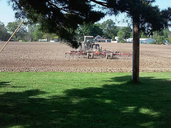 looking N. to farm fields