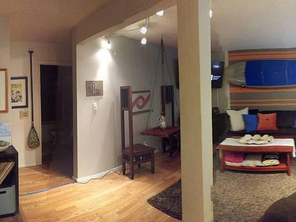 furniture shown, not present