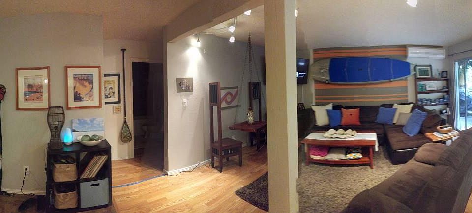 furniture shown, not present