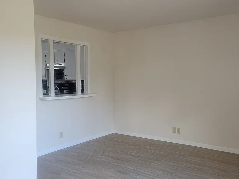 Kitchen pass thru from Living room