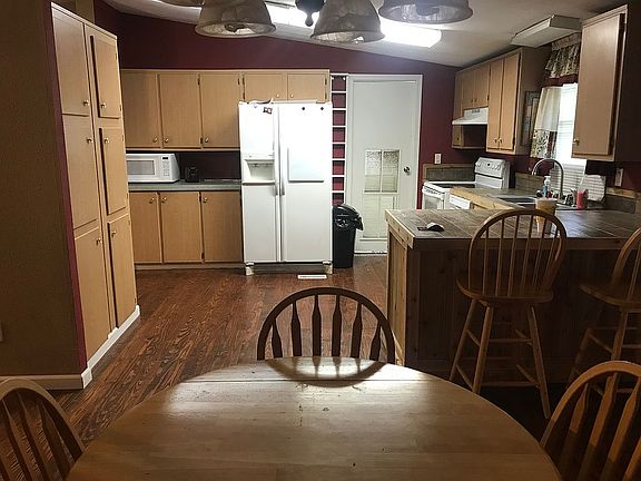 Kitchen from dining area