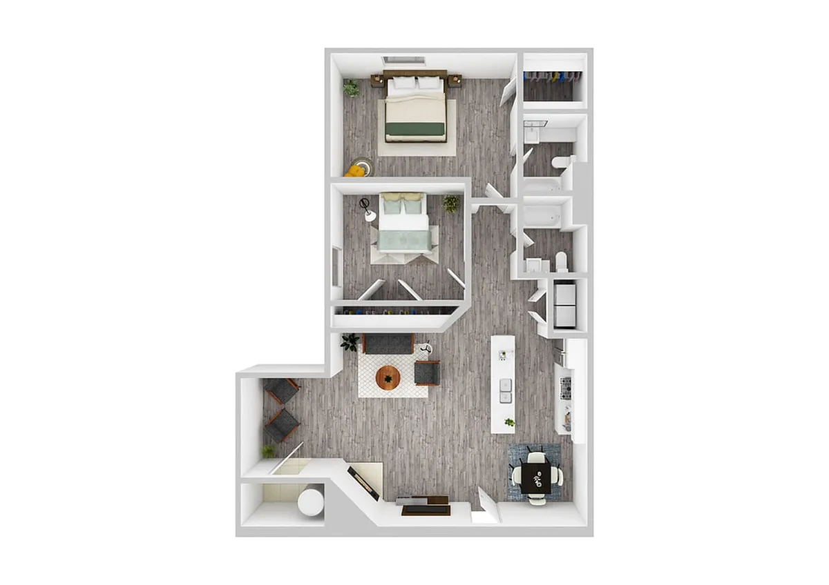 Floor plan Beaumont w/Sunroom