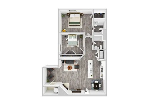 Floor plan Beaumont w/Sunroom