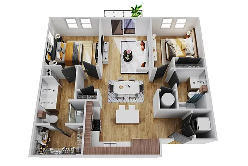 Floor plan B4
