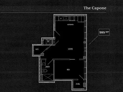 Floor plan Studio