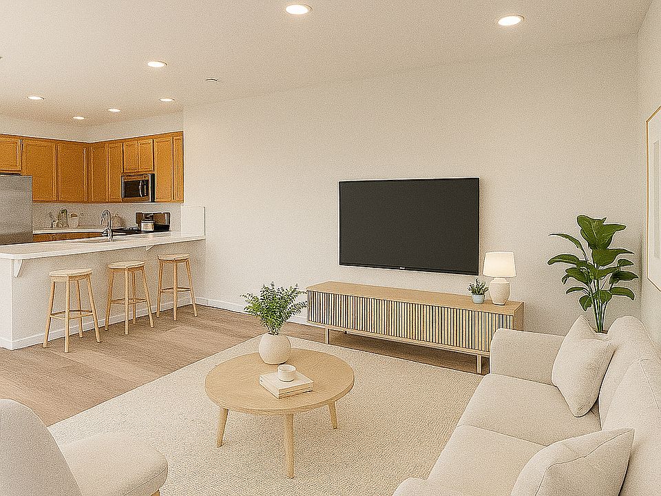Livingroom virtually staged