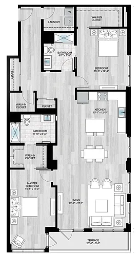 Floor plan Xenia-2B2B-S