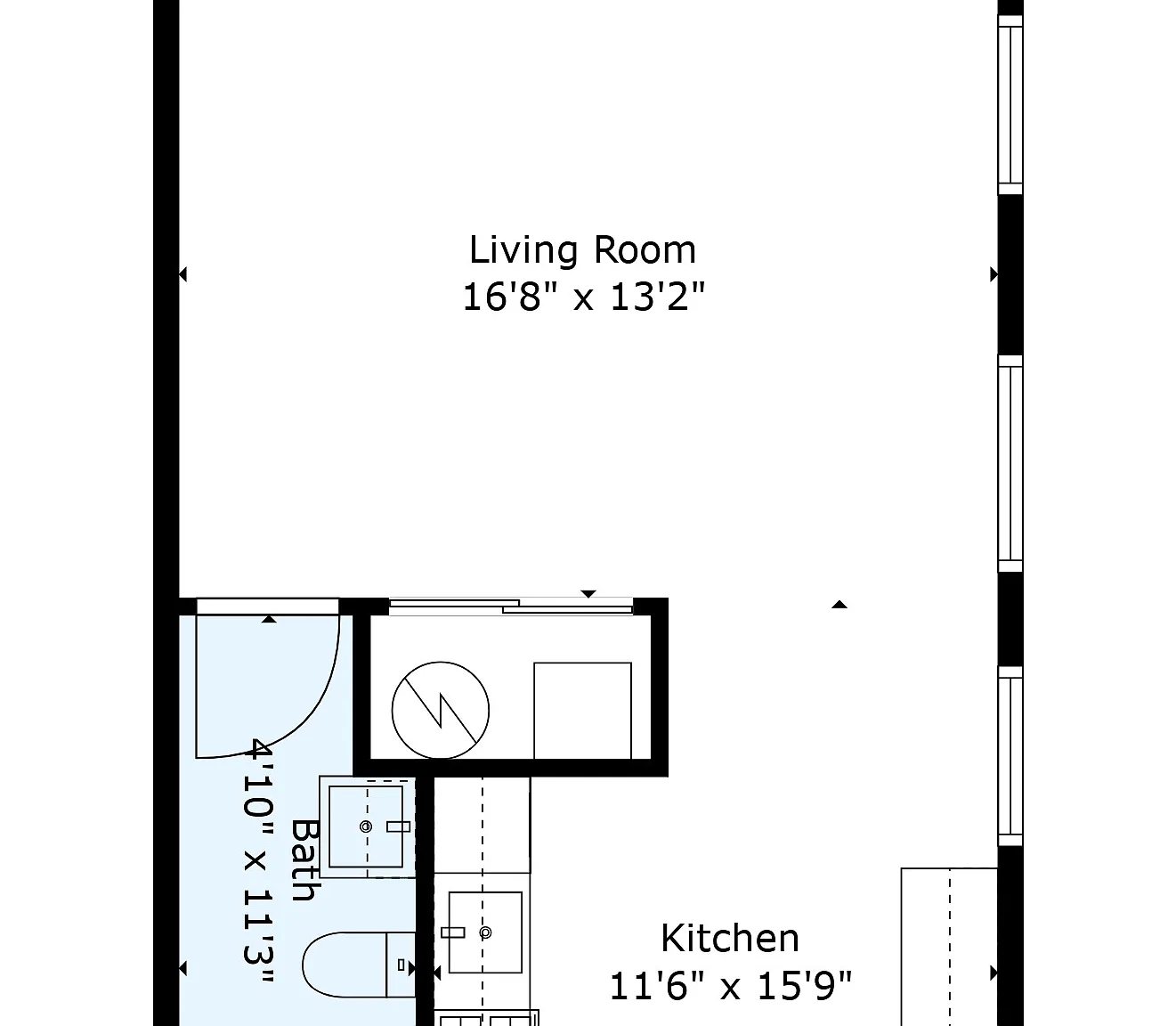 1 bed, 675 sqft, $1,950 — Photo 3