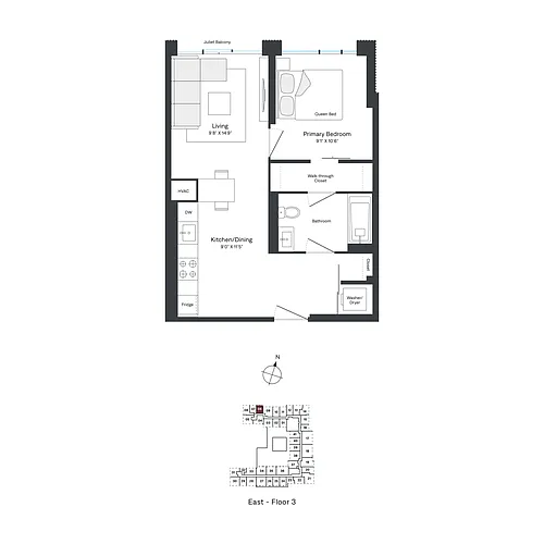 Floor plan E0308