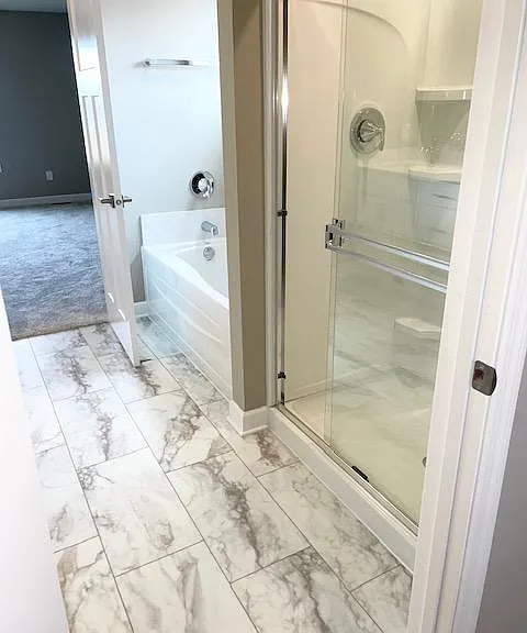 Master bathroom.
