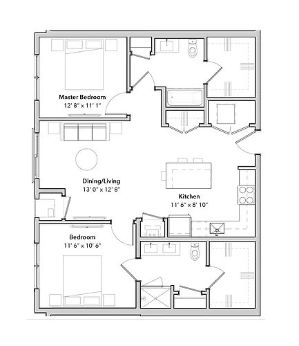 Floor plan Mira