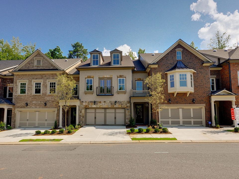 The Yorktown Designer Model New Townome, Haynes Park, Alpharetta Georgia