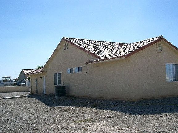 Rear of property