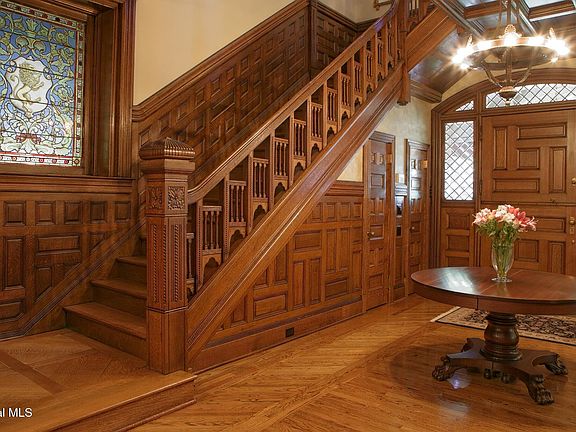 Beautiful woodwork! Great porch! C. 1886 in New York. - Our Old Houses
