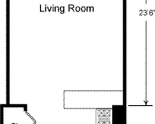 2nd image of 184 Thompson St APT 3D