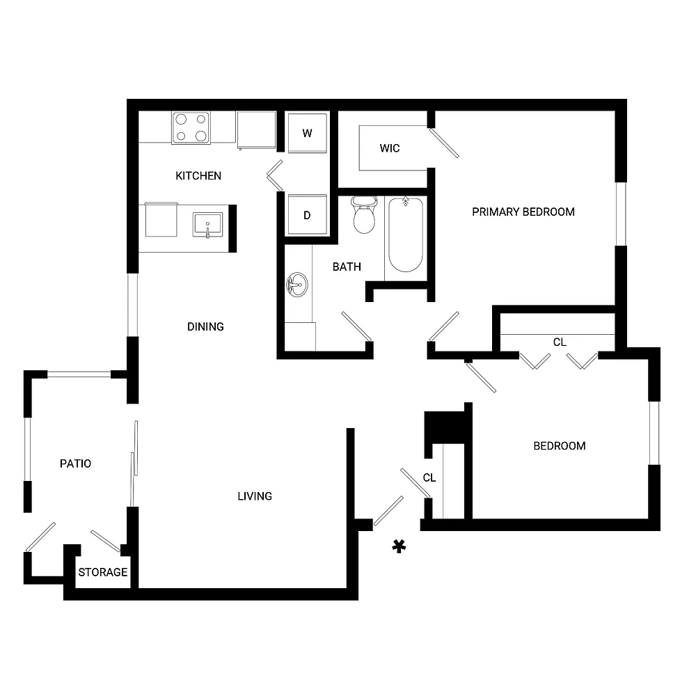 Floor plan B1