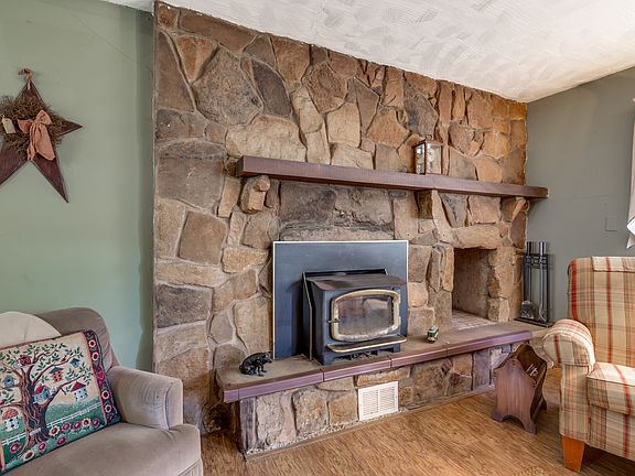 Wood Burning Fireplace