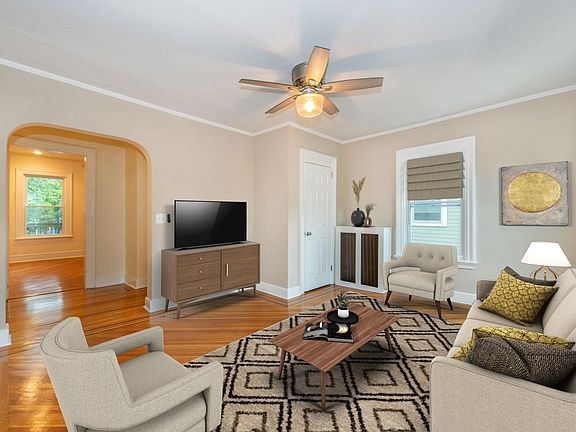 Living Room Virtually Staged