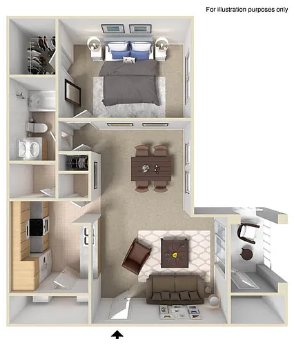Floor plan The Blake