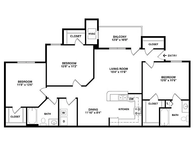 Floor plan C1