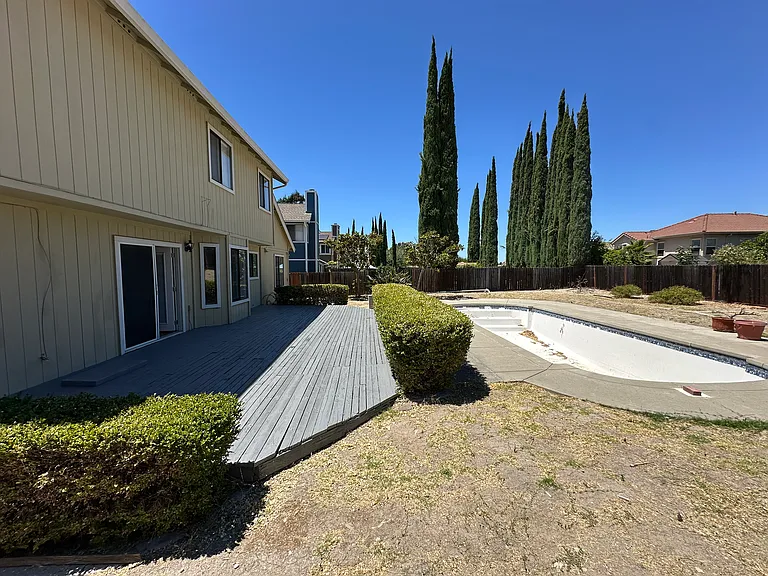 Pool onsite - tenant has the option to put it into service, at their own cost.